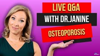 Leptin, Osteoporosis, fake vitamin, Sinus Drainage, Ask Dr.Janine Q&A