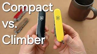 Victorinox COMPACT vs. CLIMBER | Warum ist das Compact EDC-Taschenmesser so beliebt? | Knife Talk