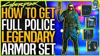 Cyberpunk 2077: How To Get FREE SECRET NCPD POLICE Legendary Armor - Complete Guide - All Locations