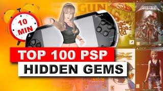 Top 100 PSP / Playstation Portable Hidden Gems in 10 Minutes