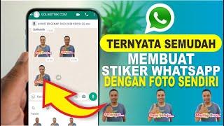 Cara Bikin Stiker Whatsapp Dengan Foto Kita Sendiri | Membuat Stiker WA