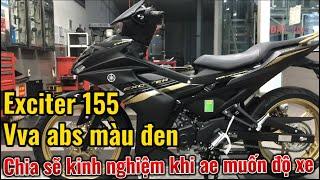 Yamaha Exciter 155 ABS 2024 ĐEN NHÁM - MÂM VÀNG ĐỒNG | Bình Exciter