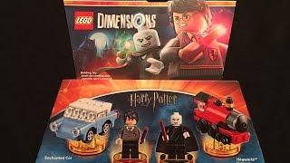 Harry Potter Team Pack Lego Dimensions Unboxing & Building