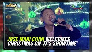 Jose Mari Chan welcomes Christmas season on ‘It’s Showtime’ | ABS-CBN News