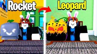 Trading From Rocket to Leopard in One Video (Blox Fruits)