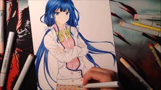 Speed Draw-Aki Adagaki (Masamune-kun no revenge)