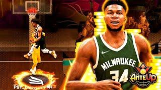 GIANNIS ANTETOKOUNMPO BUILD DOMINATES EVERYONE at the STAGE on NBA 2K21