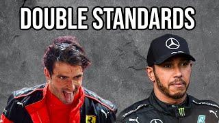 OUTRAGEOUS DOUBLE STANDARDS IN FORMULA ONE