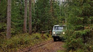 На буханке на рыбалку!  Off-road на юбилейном УАЗ-2206.