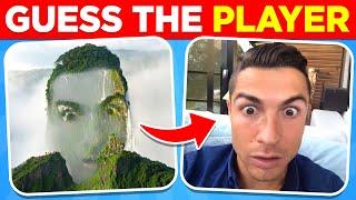 Can You Guess Football Player by Illusion..?  Ronaldo, Messi, Neymar | Football Quiz, Goal Quiz