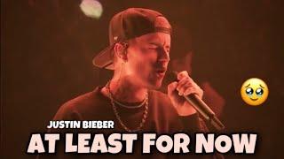 Justin Bieber - At Least For Now  (Live from the Justice Tour, Cincinnati)