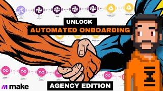 How to Onboard Clients in 2 minutes | Make.com Onboarding Automation