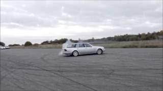 Mercedes-Benz 1996, 620NM, 410HP, burnout & fun.