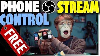 OBS Live Stream Control With Your Cell Phone! FREE