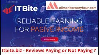 itbite.biz, Reviews Paying Or Not Paying ? #all_hyip #HYIP_daily_update #NEW_HYIP #HYIP_monitor