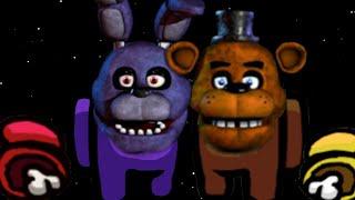 FNAF YOUTUBERS PLAY AMONG US TOGETHER: LIVE!