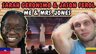 REACTION TO Sarah Geronimo & Jason Farol - Me & Mrs. Jones (Live on ASAP) | FIRST TIME HEARING