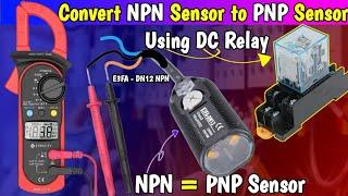 How to Convert NPN Sensor to PNP Sensor | How to use NPN  in Place of PNP @MianElectric