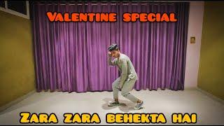 Zara zara behekta hai || Dance cover by Rakshit rk || valentine special || romantic song