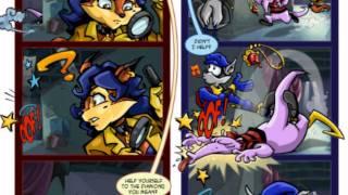 The Adventures of Sly Cooper Comic Chapter 3 Memories with Sly and Carmelita.