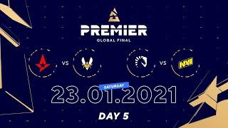 Astralis vs Vitality, Team Liquid vs NaVi  | BLAST Premier Global Final Day 5