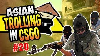 ASIAN TRIES NEW MAP CANALS! Asian Trolling in CSGO #20