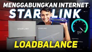 LOAD BALANCE- MENAMBAH KECEPATAN INTERNET STARLINK MUDAH DENGAN RUIJIE RG-EG209 GS