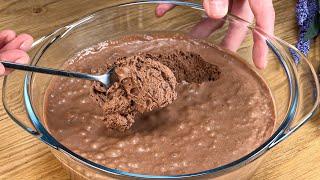 Only 2 ingredients! Chocolate mousse! A recipe that has been tried and tested for years!