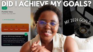 My 2024 Financial Goals update, was I able to achieve my goals? 2025 Financial Reset