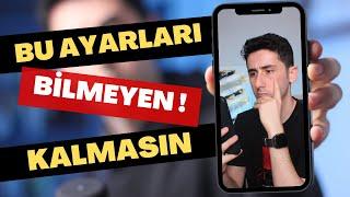 İPHONE KAMERA AYARLARI NASIL OLMALI? En Güncel Ayarlar 2023