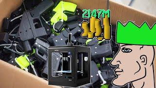 3D Printing Gun Chad Discovers Infinite Money Glitch IRL