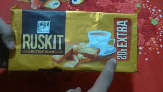 Biskfarm foods product review Ruskit butter rusk toast biscuits | Toast biscuits tea time snacks