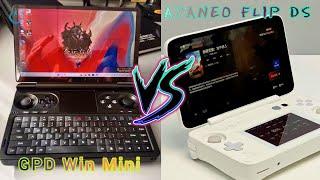 AYANEO Flip DS VS GPD Win Mini and Testing