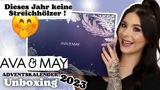 Dieses Jahr OHNE Streichhölzer!  Ava & May Adventskalender 2023 Unboxing