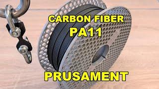 Review of Prusament PA11-CF and PA Nylon Spring Steel Sheet