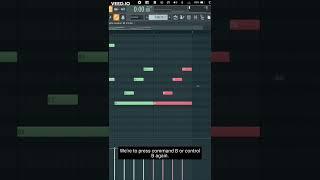 Easiest Way To Create Guitar Melodies  #shorts #flstudio 20