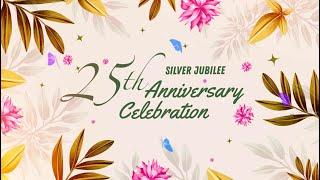 Silver Jubilee Invitation I 25th Wedding Anniversary Invite Video | Code-A09