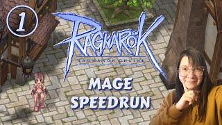iRO Ragnarok Online Mage speedrun to job level 50! (Part 1)