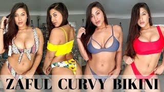 HUGE ZAFUL BIKINI HAUL ( CURVY EDITION ) HONEST REVIEW 2018