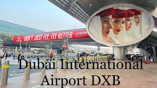 Dubai International Airport DXB - Terminal 3 Full walking thru Terminal
