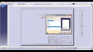 Catia V5 Drafting Tutorial | Create Sample Frame And Title Block Automatic