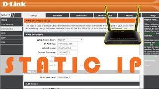 Setting Static IP pada router D-Link Wifi