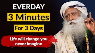 BIGGEST BOON | 3 Minutes | 3 Days | Transform Your Life | Sadhguru Yoga namaskar | Sadhguru Health