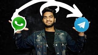 How To Export Whatsapp Chat To Telegram | Move Whatsapp Massage To Telegram