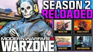 WARZONE: Major SEASON 2 RELOADED UPDATE Fully Revealed! New Weapons, Map Update, & More (MW3 Update)