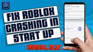 How To Fix Roblox Game Instantly Crashing On Startup  [Windows Full Guide]