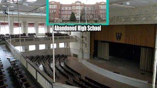 Exploring a Huge Abandoned High School with Power - Westport High School