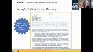 2020-10-19 Five Best Federal Resume Writing Tips ~ Emily Troutman