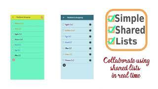 Simple Shared Lists - The best collaborative lists app