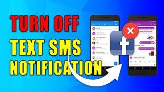 How to Turn Off Text SMS Notifications on Facebook (2024)